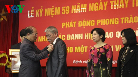 Parlamentspräsident: Die Ärzte müssen eine Stütze für die Patienten sein